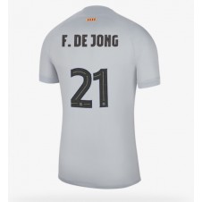 Barcelona Frenkie de Jong #21 Tredje Tröja 2022-23 Korta ärmar
